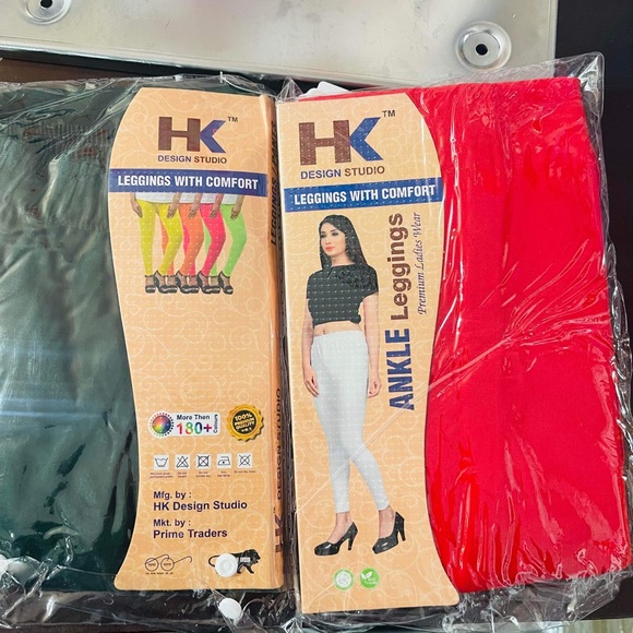 Indian Women's 100% Cotton Churidar Leggings Yoga Pants Bottom Casual Trousers. - Picture 4 of 5